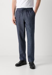 Les Deux PATRICK PANTS - Hlače - dark navy/ivory
