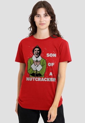 Cotton Soul, Print T-shirt - red