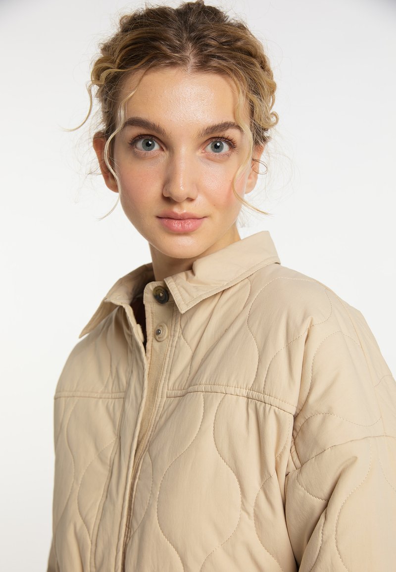 Damen Leichte Jacken | DreiMaster DREIMASTER TUXE Übergangsjacke hellbeige/beige - ND02123 Damen Leichte Jacken | DreiMaster DREIMASTER TUXE Übergangsjacke hellbeige/beige - ND02123