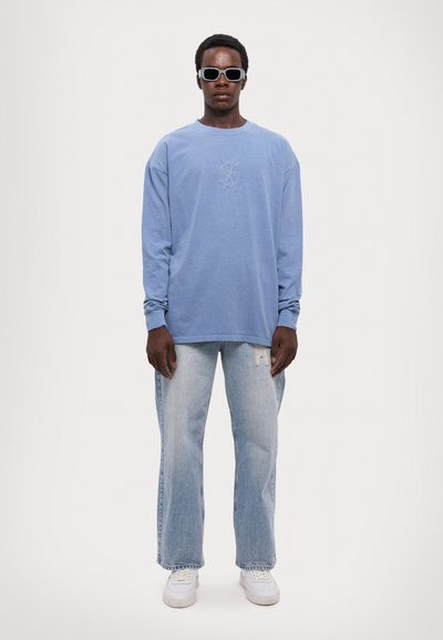 Ksubi LONG SLEEVED TEE MARINE - T-shirt à manches longues - blue