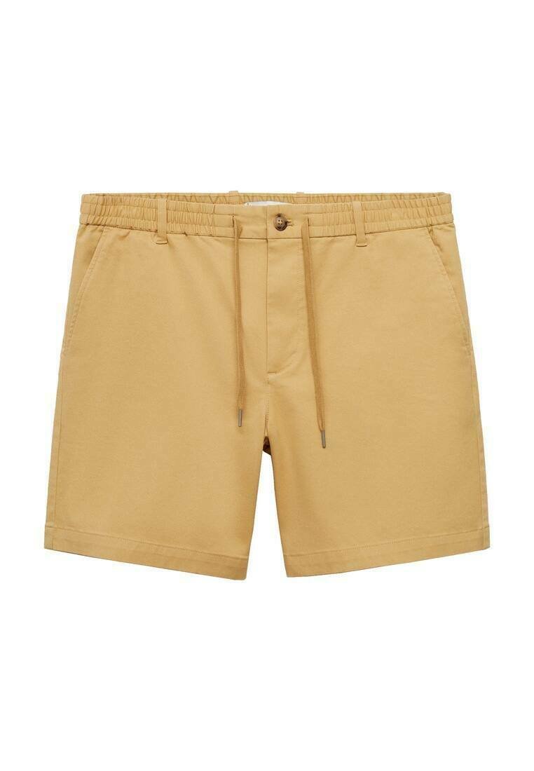 Mango Shorts mosterdgeel