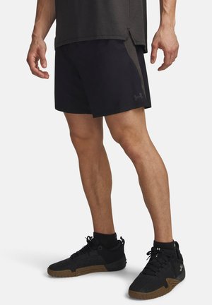 TECH VENT 7IN NEW - Korte broeken - black / black / jet gray