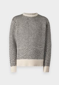 SLHHARRY RELAXED CREW NECK - Jumper - beige
