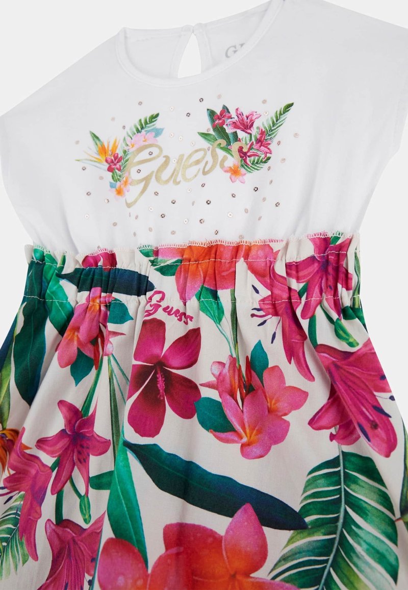 Guess ALLOVER Vestido ligero blumenmuster/azul