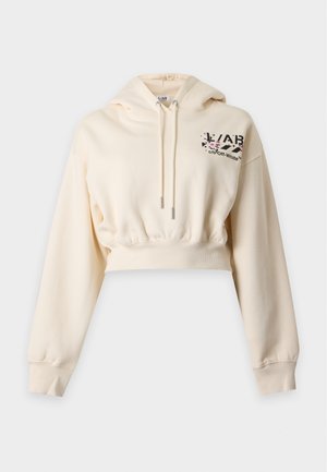 L/AB c/o Off-White, CROP HOODIE - Суитшърт с качулка - pristine