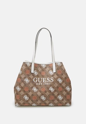 Guess VIKKY II - Shopping bag - latte multi