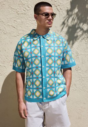 Next, Hemd - blue white