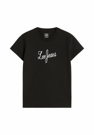 Lee, SHORT SLEEVE LEE JEANS TSHIRT FOR WOMENS - REGULAR FIT . - Camiseta estampada - black