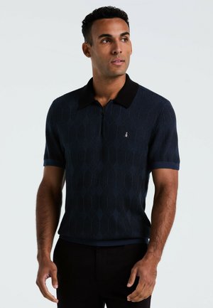SHORT SLEEVE QUARTER  - Poloshirt - sargasso sea