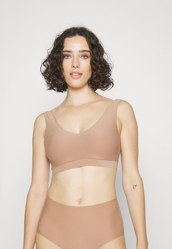 PADDED  - Bustier - coffee latte