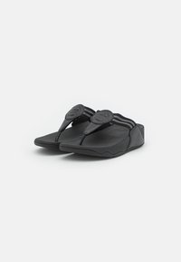 FitFlop WALKSTAR TOE POST Tåsandaler all black/svart