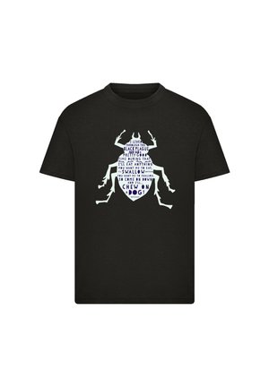 Print T-shirt - schwarz