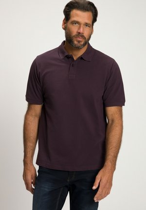 JP1880 GROSSE GRÖSSEN BIS 8XL KNOPFLEISTE - Poloshirt - dark purple