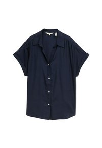 SOLID WITH COLLAR - Camicia - sky captain blue