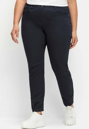 Sheego, Stoffhose - tiefblau