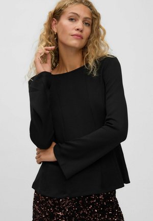Vero Moda, TOP VMSMILLA TOP - T-shirt à manches longues - black