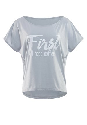 MCT002 ULTRA LIGHT  - Print T-shirt - cool grey/glitter/white