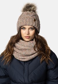 Vivisence Écharpe tube - brown melange