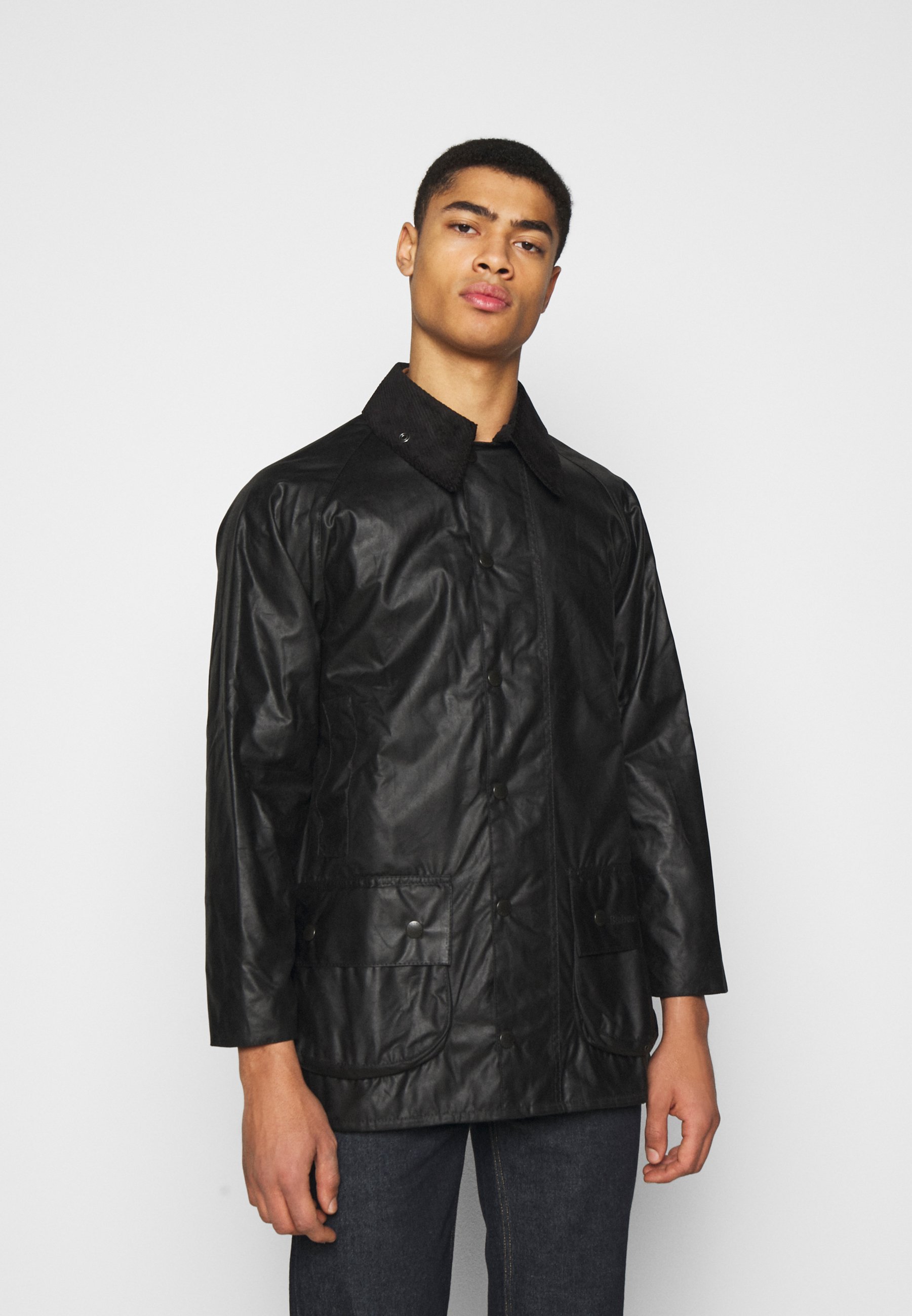 Barbour BEAUFORT - Kurzmantel - black/schwarz - Zalando.de