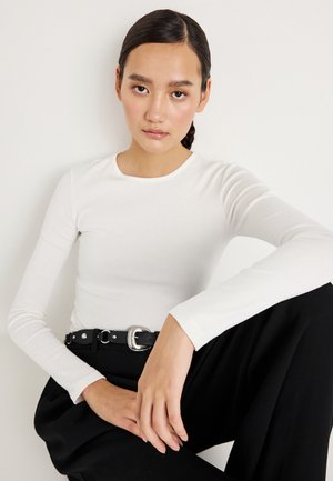 BASIC LONG SLEEVE - Top s dlhým rukávom - offwhite