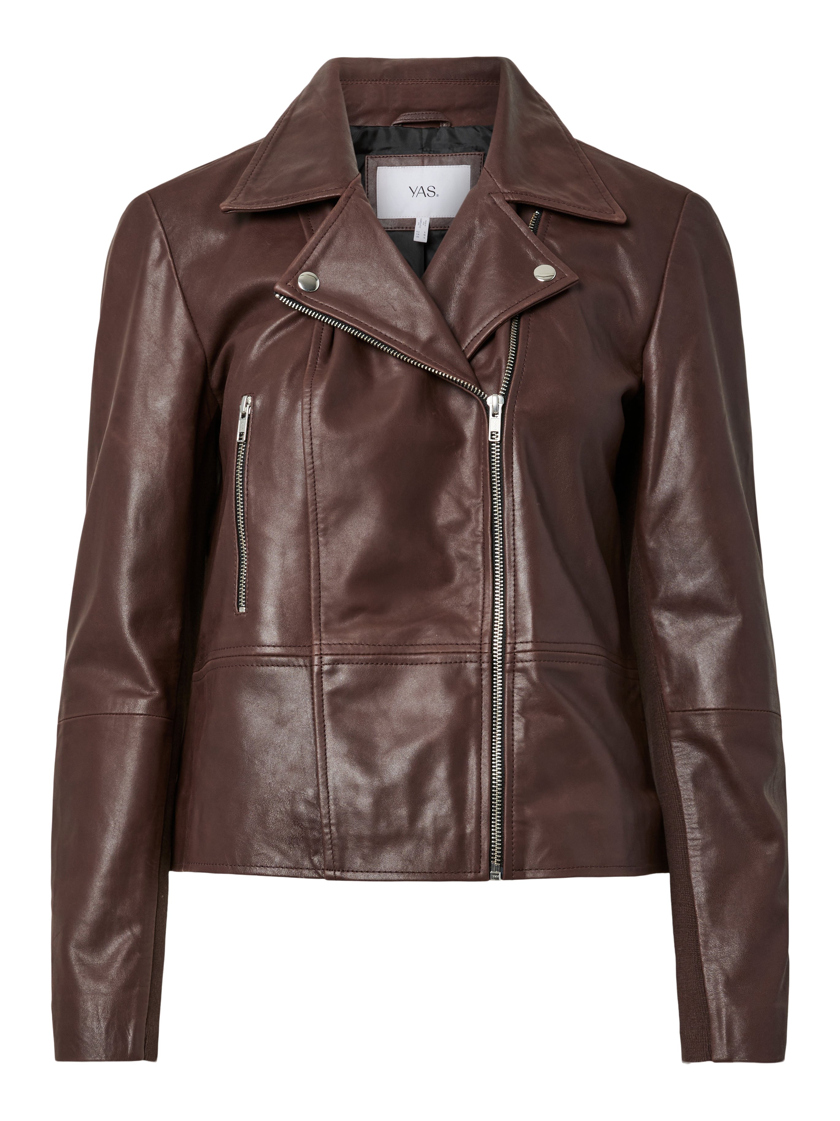 やーこ YAS YASSOPHIE - Kurtka skórzana/brązowy - Zalando.pl