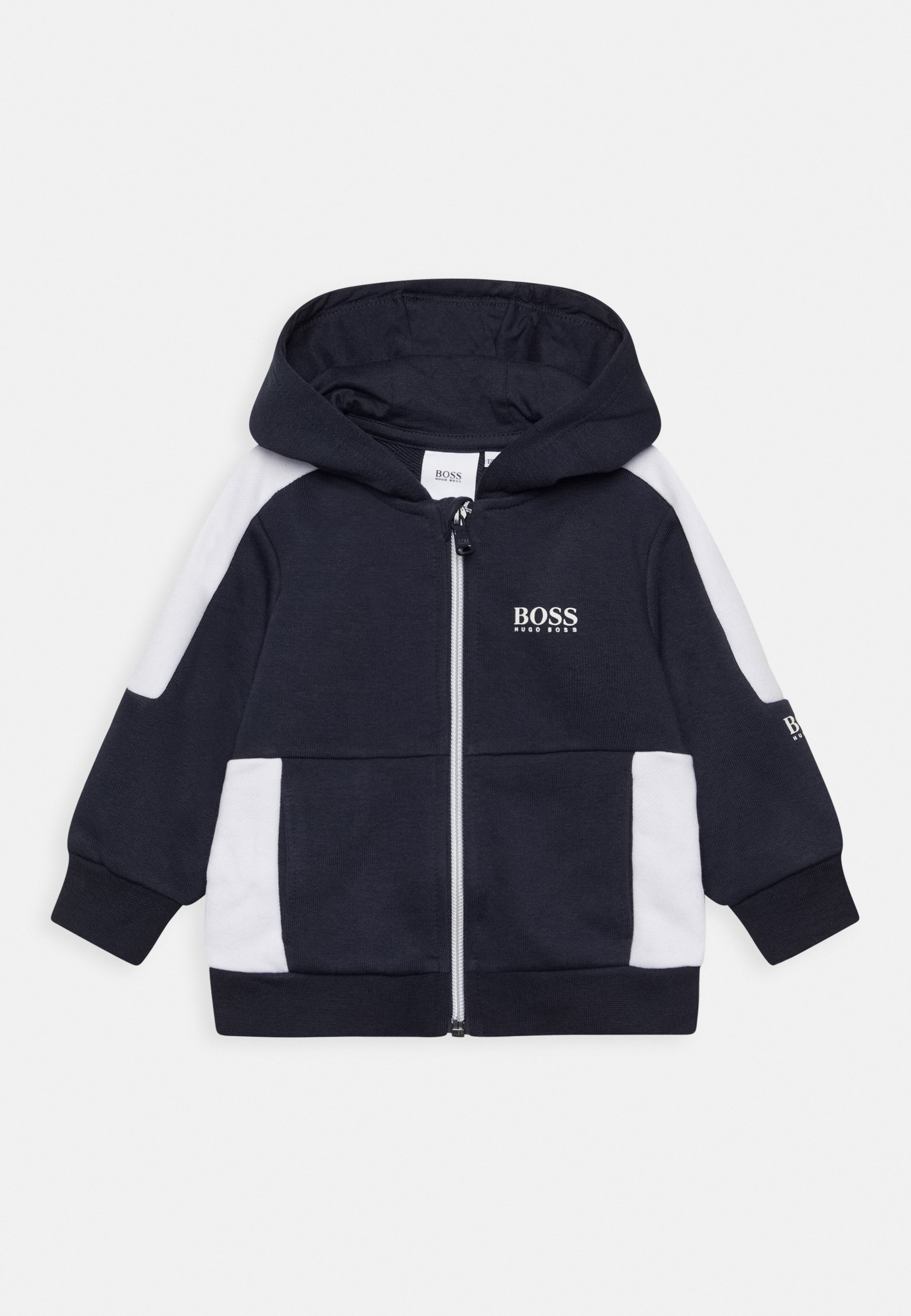 hugo boss zip up cardigan