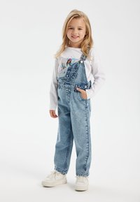 MINOTI - LONG LEG REGULAR FIT - Lappuhaalarit - blue denim Pienoiskuva 1