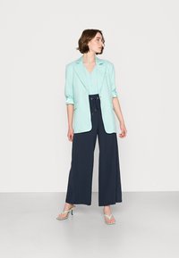 ONLY ONLMETTE STRING PALAZZO PANT  - Calças - night sky