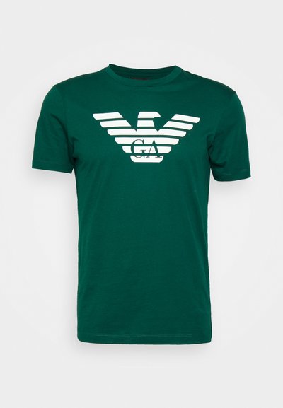 Emporio Armani T-shirt estampada - verde scuro