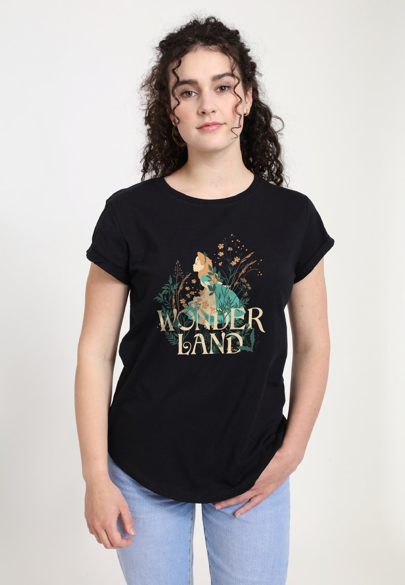 Disney ALICE IN WONDERLAND ALICE PLANT SMELL  - T-shirt z nadrukiem
