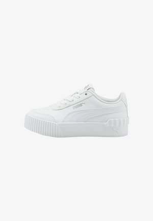 BASKET - Trainers - white white silver