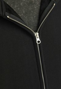Jack & Jones EINFARBIG  - Užtrauktuku užsegamas treningas - black