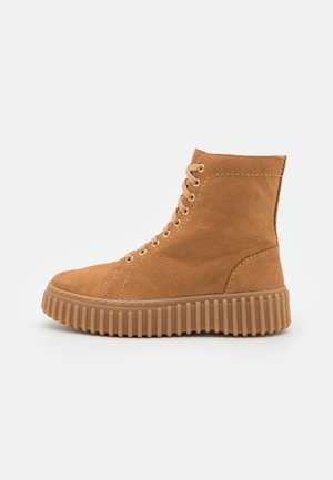 TORHILL RISE - Schnürstiefelette - light tan