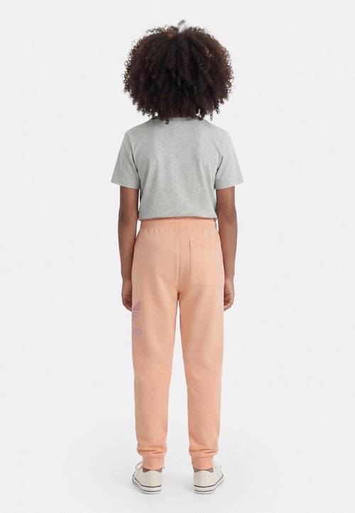 adidas BIG EXECUTION OVERSIZED KIDS LOOSE - Tracksuit bottoms - haze coral — foto 2