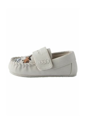 Moccasins - blue animal