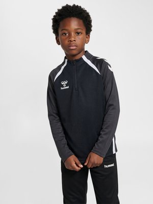 Hummel Langærmet T-shirt - black asphalt