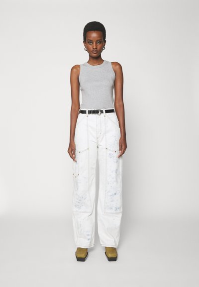 RE/DONE SUPER HIGH WORKWEAR - Jeansy Straight Leg