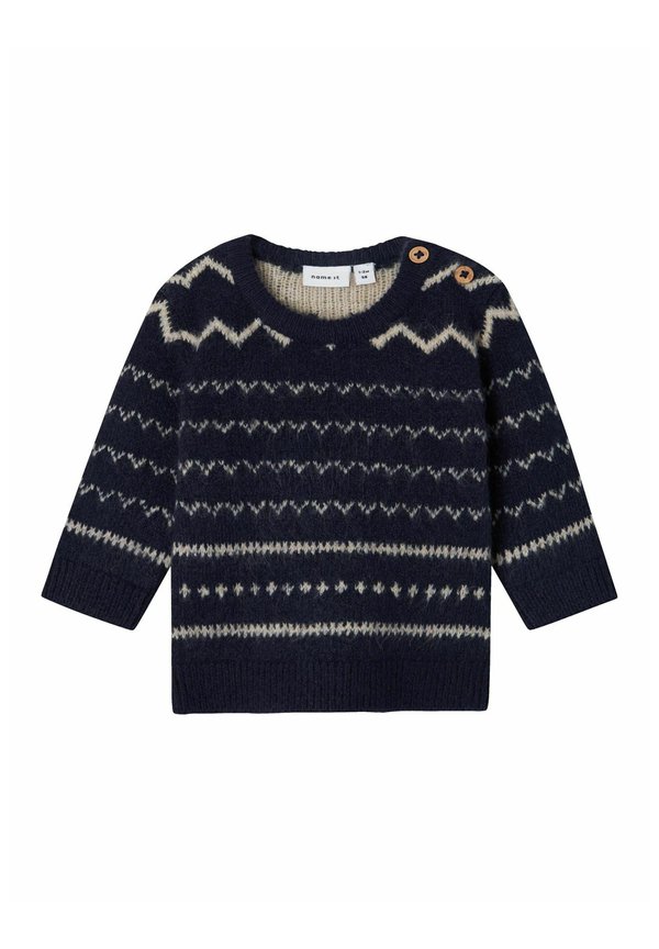 LANG - Strickpullover - dark sapphire