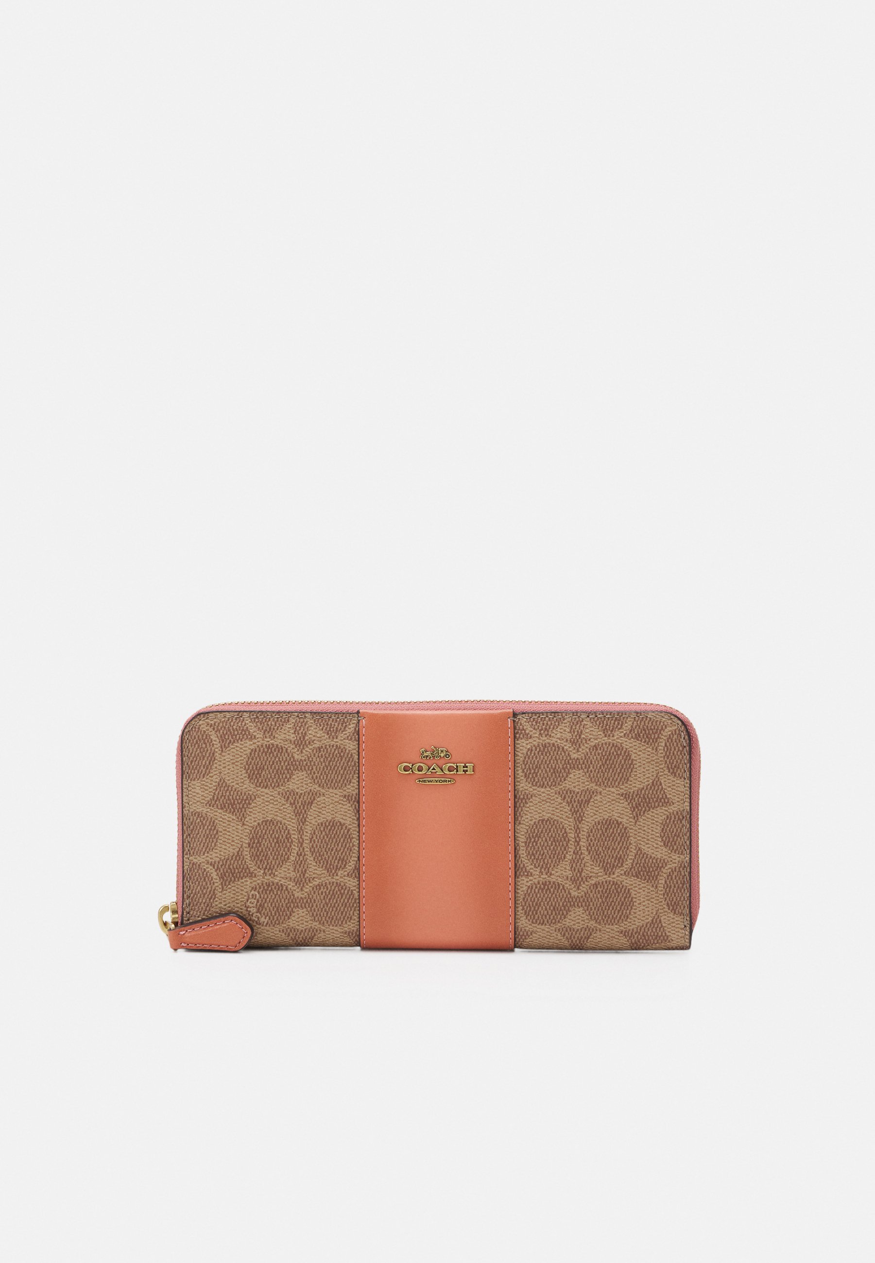 coach coral wallet