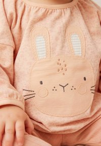 Next SET STANDARD - Pitkähihainen paita - peach pink bunny