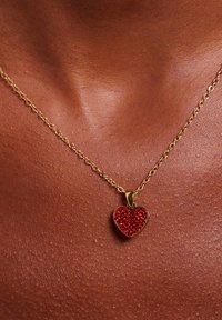 Lucardi GLAM - Ketting - gold-coloured/red