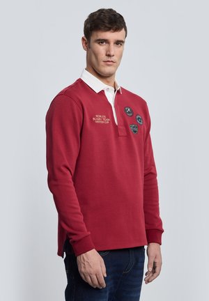 RUGBY TRES ESCUDOS - Polo - burdeos