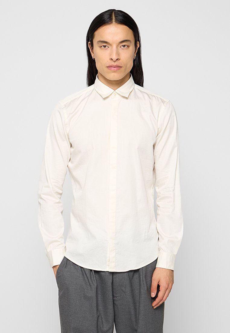 Strellson Zakelijk overhemd crème