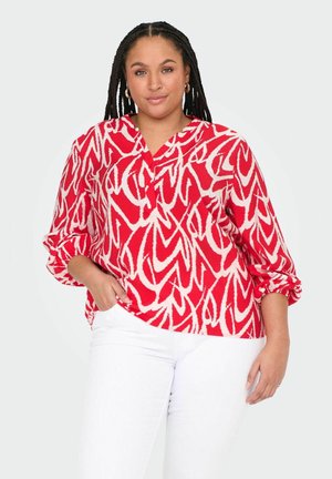 CAROLIVERA - Blus - high risk red