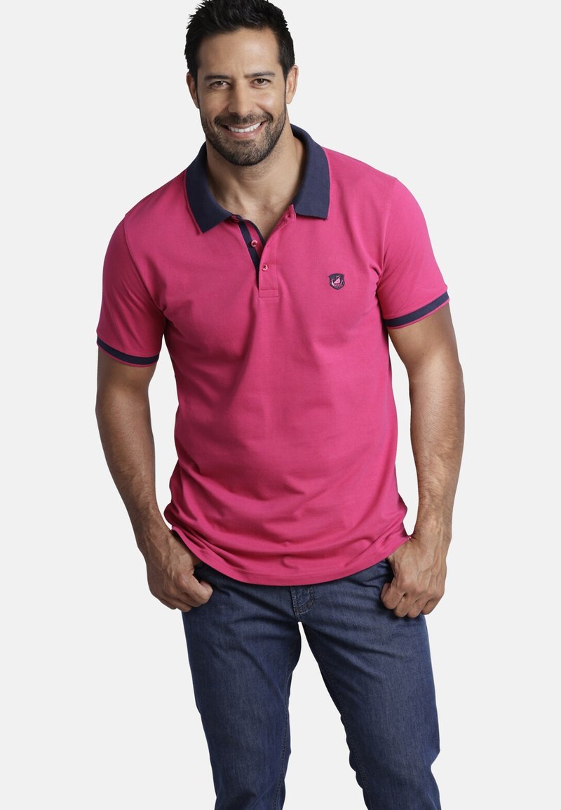 Jan Vanderstorm LAVRANS - Polo shirt - pink