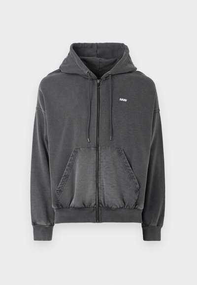 AVAVAV SHOULDERLESS HOODIE UNISEX - Sweatjakke - black