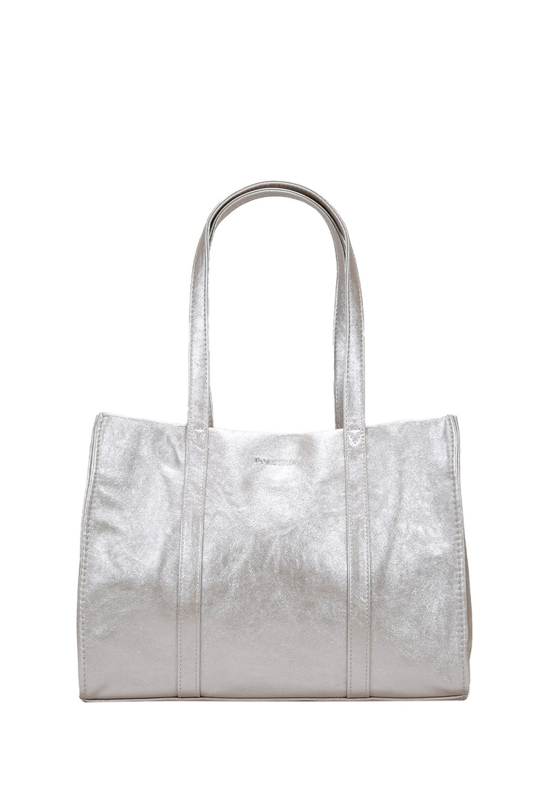 Bosanova CON CREMALLERA - Bolso de mano - plata