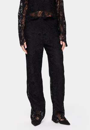 Auduma bikses - black