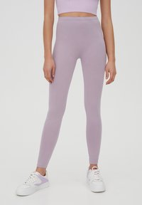 PULL&BEAR Leggings - purple