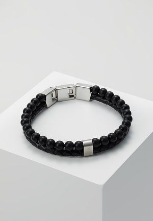 VINTAGE CASUAL - Bracciale - schwarz/silberfarben